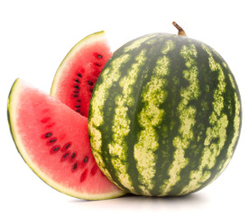 Sliced ripe watermelon