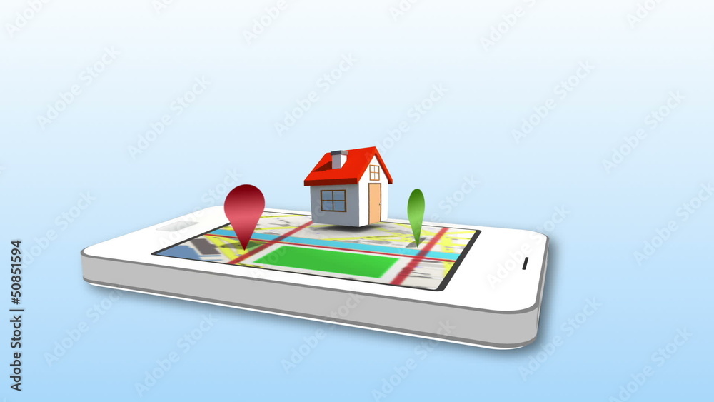 Poster Using smartphone as an interactive map