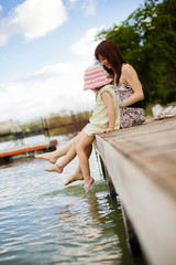 Playful little family