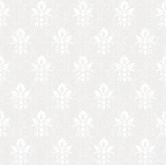 silver colored vintage seamless pattern
