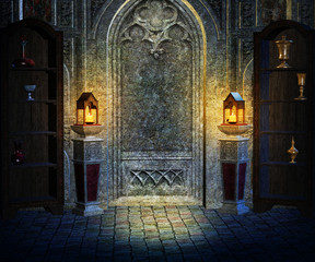 Gothic Interior Background