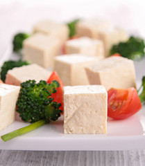 fresh tofu