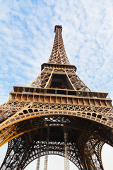 view of Eiffel tower in Paris