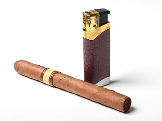 Cigar and cigarette lighters