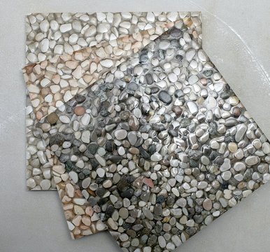 Kieselsteinplatten