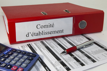 classeur, comité, établissement