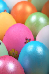 Background of Easter eggs