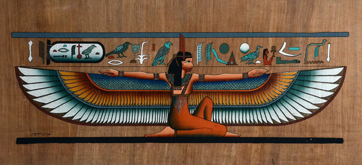 Papiro egizio - obrazy, fototapety, plakaty