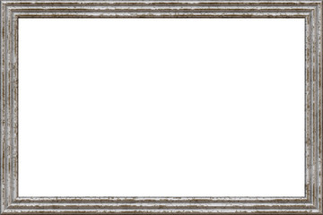 Silberner Bilderrahmen