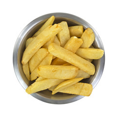 Frozen potato steak fries
