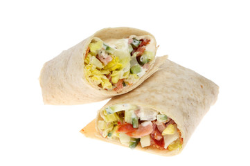 Salad wraps