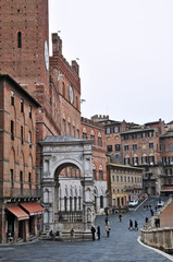 Siena, piazza del Campo