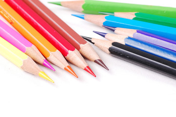 Fototapeta premium Colourful pencil