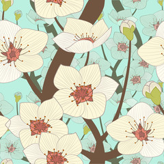 Obraz premium blooming tree