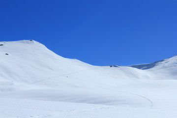 Winter in the Mountains