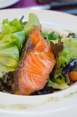 fish and vegetable