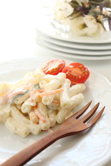 macaroni and cucumber salad