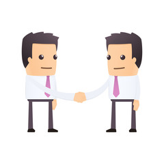 modern and stylish web character