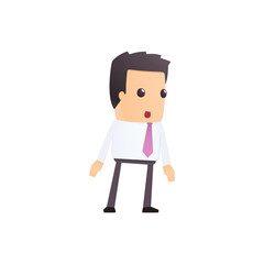 modern and stylish web character