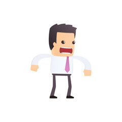 modern and stylish web character