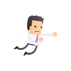 modern and stylish web character