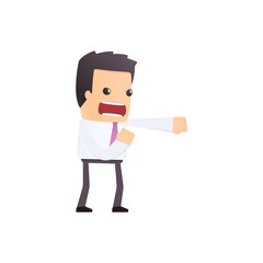 modern and stylish web character