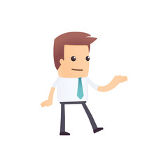 modern and stylish web character