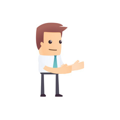 modern and stylish web character