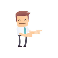 modern and stylish web character