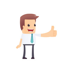 modern and stylish web character