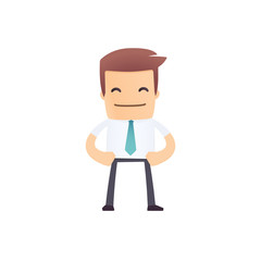 modern and stylish web character