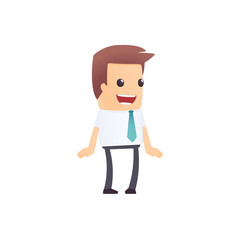 modern and stylish web character