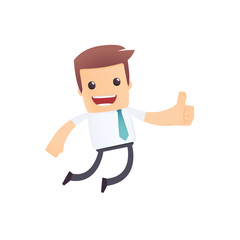 modern and stylish web character