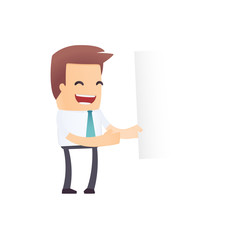 modern and stylish web character