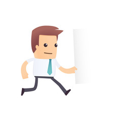 modern and stylish web character