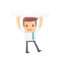 modern and stylish web character