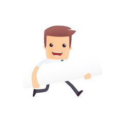 modern and stylish web character