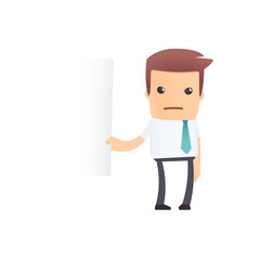 modern and stylish web character