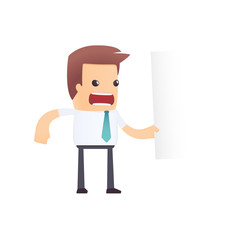 modern and stylish web character