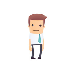 modern and stylish web character