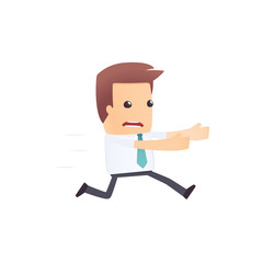 modern and stylish web character