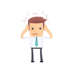 modern and stylish web character