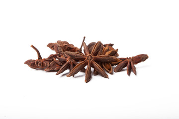 Anise isolated on white background