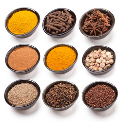 Spice isolate on white background