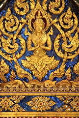 temple in grand palace bangkok thailand