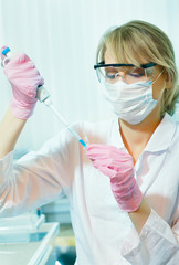 woman scientist in laboratory