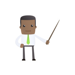 modern and stylish web character