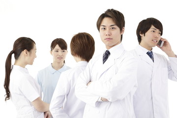 医療イメージ,5人