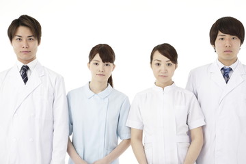 医療イメージ,4人