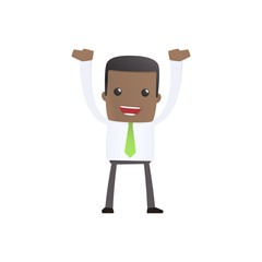 modern and stylish web character